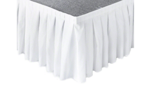 Stage Skirting - White Velour - 36" - $/linear ft rental San Antonio, TX