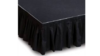 Stage Skirting - Black Velour - 16" - $/linear ft rental in San Antonio, TX
