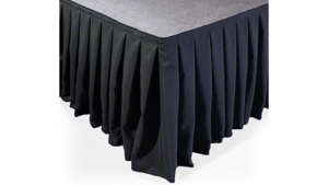 Stage Skirting - Black Velour - 48" - $/linear ft rental San Antonio, TX