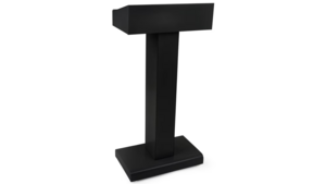 Podium - Black Wood - No Mic Mount rental San Antonio, TX