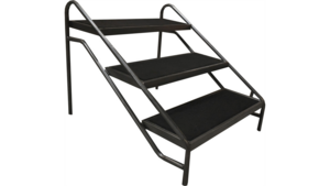 Stage Steps - 3 step stairs (24" height) - Carpet rental San Antonio, TX