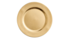 Plain Gold Acrylic Charger 13" rental in Austin, TX