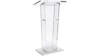Podium - Clear Modern Acrylic rental in San Antonio, TX