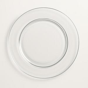 White Glass Charger Plate rental Austin, TX