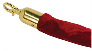 Stanchion Rope - Red w/ gold -5' rental San Antonio, TX