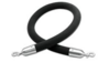 Stanchion Rope - Black w/ Chrome -5' rental in San Antonio, TX
