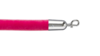 Stanchion Rope - Hot Pink w/ Chrome -5' rental in San Antonio, TX
