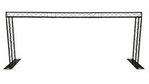 Truss Arch (Black) - 12 Inch Box Truss - rental San Antonio, TX