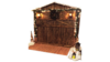 Rustic Barn Backdrop - with Wreath & Garland rental in San Antonio, TX