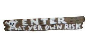 Pirate Sign - 6ft W x 10" T rental San Antonio, TX