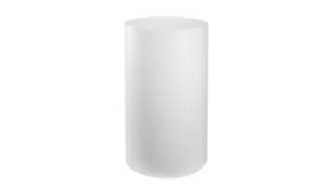 White Display Pedestal - Metal - Large 30" H x ... rental San Antonio, TX