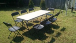 6FT Long Table rental Hamilton-Trenton, NJ
