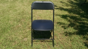 BLACK POLY FOLDING CHAIR rental Hamilton-Trenton, NJ