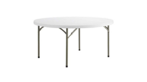 60'' Round Plastic Table rental in Atlanta, GA