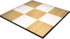 Sandal & White Dance Floor (21X21) rental in Minneapolis-St. Paul, MN