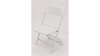 White Poly Folding Chair rental in Austin, TX