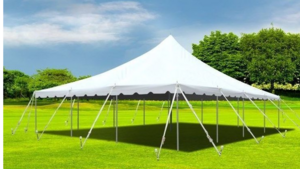 30X40 Pole Tent (White) rental Minneapolis-St. Paul, MN