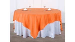 90" Orange Overlay rental Minneapolis-St. Paul, MN