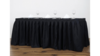 21' Black Table Skirting rental in Minneapolis-St. Paul, MN