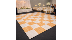 Light Maple & White Oak Dance Floor 12' x 15' rental Atlanta, GA