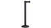 Black Retractable Stanchion 40" High Pole rental in New York, NY