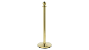 Gold Stanchion 40" High Pole rental New York, NY