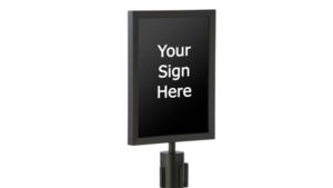 Retractable Stanchion Double Sided Frame (Verti... rental New York, NY