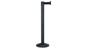 Black Retractable Stanchion 36" High Pole rental New York, NY