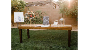 Skinny Farm Table rental Phoenix, AZ