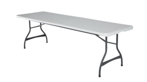 8ft Plastic Banquet Table rental Phoenix, AZ