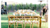 X-Back Natural Wood Chairs rental in Phoenix, AZ
