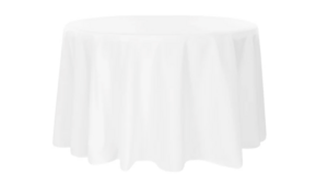 132" Tablecloth - White rental Phoenix, AZ