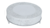 18" Round Amelia Silver Cake Stand rental in Austin, TX