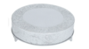 18" Round Amelia Silver Cake Stand rental in Austin, TX