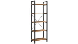 Vintage Industrial Display Five Tier Vintage Brown rental New York, NY