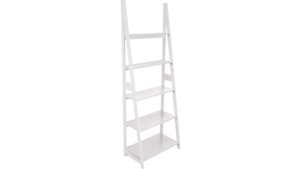 Ladder Bookshelf Display 5 Tier White rental New York, NY