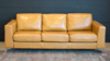 Emmy Tan Leather Couch/Sofa rental in Phoenix, AZ