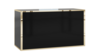 Avenue Polished Gold - Black Bar 6' rental in New York, NY