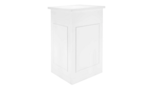 Heritage Bar Post White 31" x 28" rental New York, NY