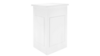 Heritage Bar Post White 31" x 28" rental in New York, NY