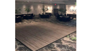 Gray Wood Dance Floor 3 x 3 Pieces rental Phoenix, AZ