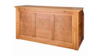 Heritage Bar Reversible Chestnut 7' rental in New York, NY