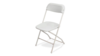White Samsonite Plastic Folding Chair rental in Phoenix, AZ