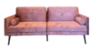 Indio Mauve Velvet Sofa rental in Phoenix, AZ