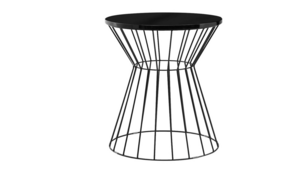 Black Contemporary Side Table rental Phoenix, AZ