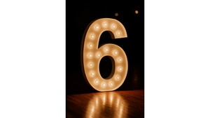 Marquee Numbers - "6" rental in Phoenix, AZ