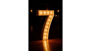 Marquee Numbers - "7" rental Phoenix, AZ