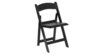 Black Folding Resin Chair rental in Phoenix, AZ