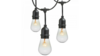 Commercial Edison String Lights 48' Black rental in New York, NY