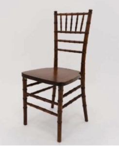 Fruitwood Chiavari Chair with Padded Cushion rental Austin, TX
